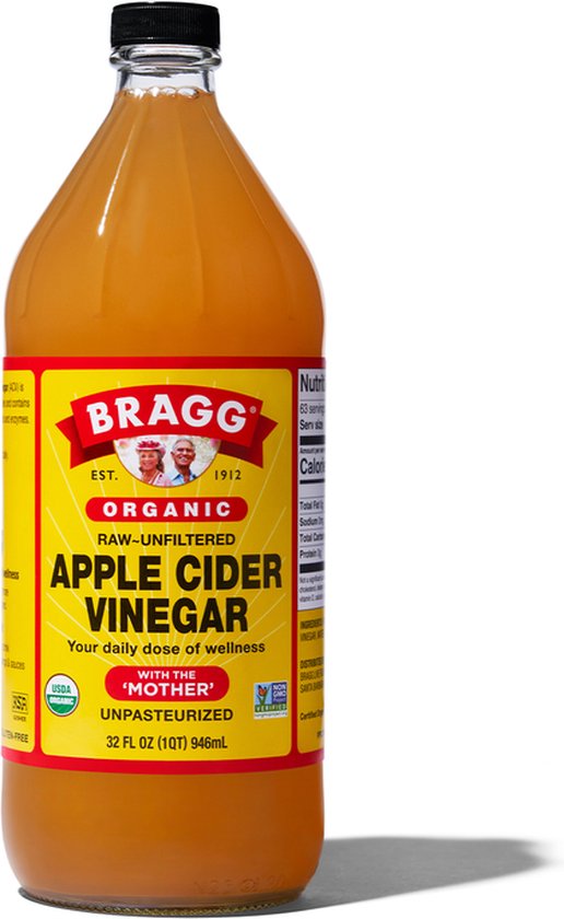 Vinegar Apple Cider UNF O Bragg 12/32oz