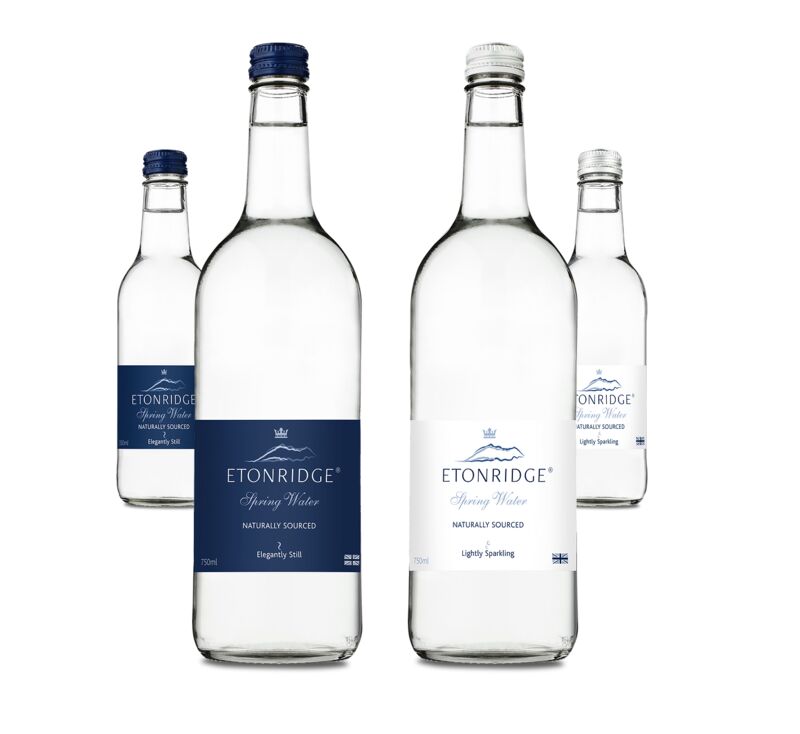 Etonridge still water glass bottle 750ml