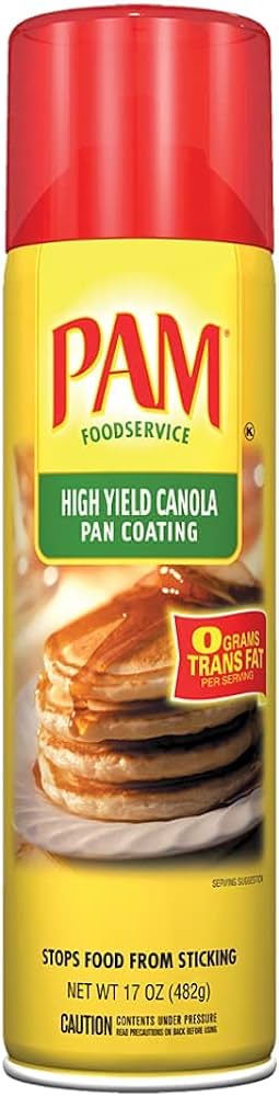 Pan coating PAM 6/22oz