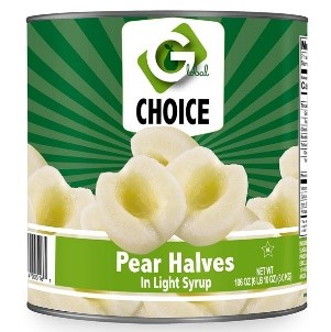 Pear Halves Can 6/10