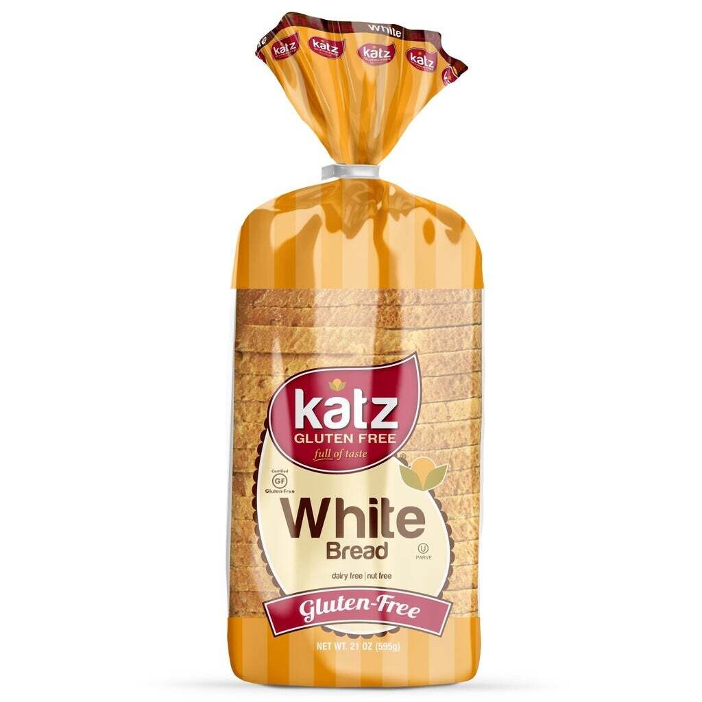 Bread White GF - 6/21oz Katz