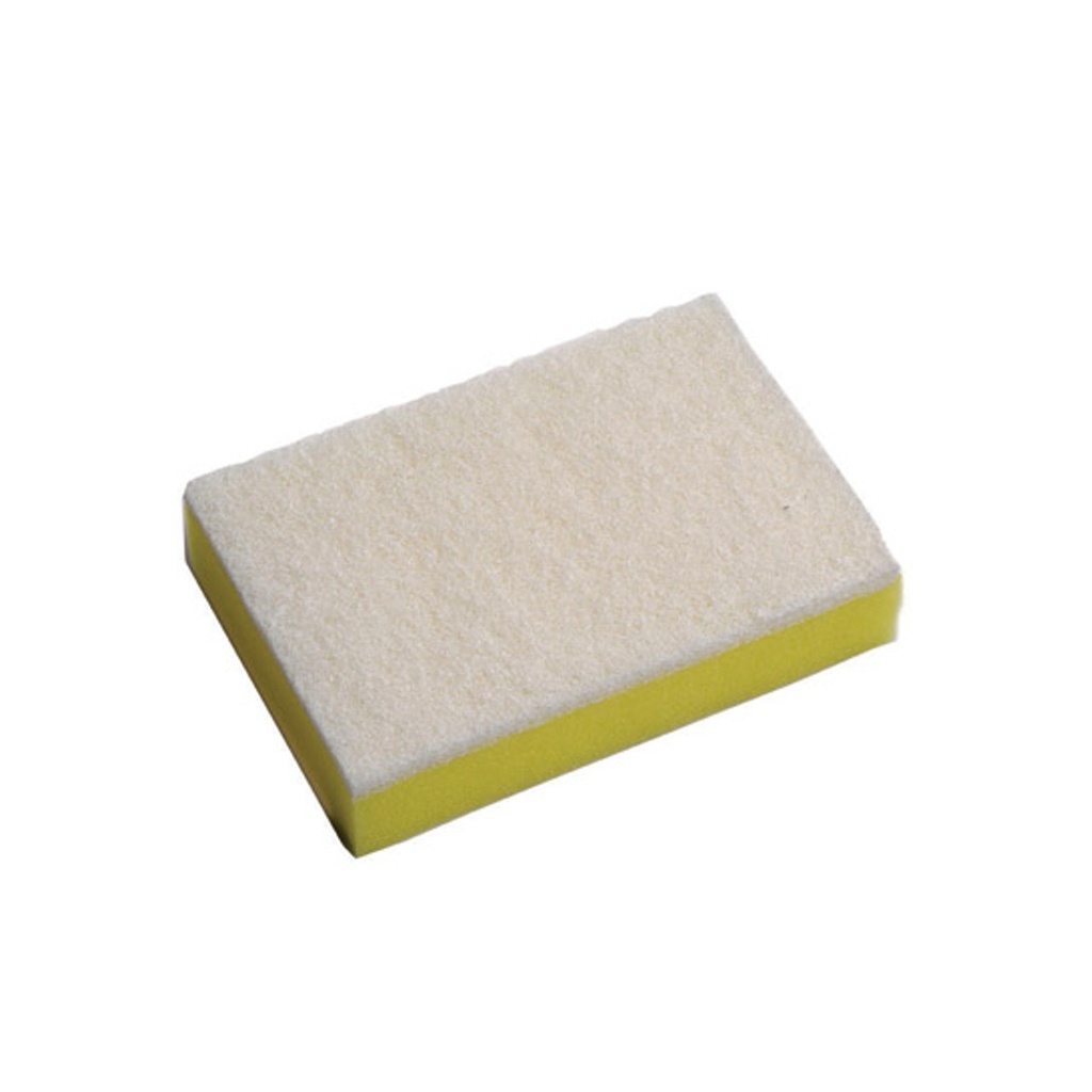 Combo Scouring Sponge white & yellow 300/cs