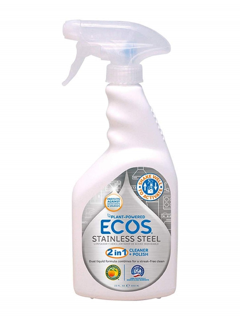 ECOS Stainless steel cleaner 6/22oz 