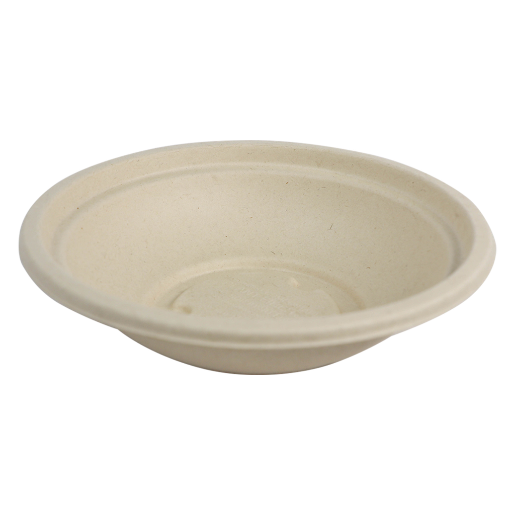 Bowl Unblch 16oz Plant Fiber Comp-Bio 4/125ct