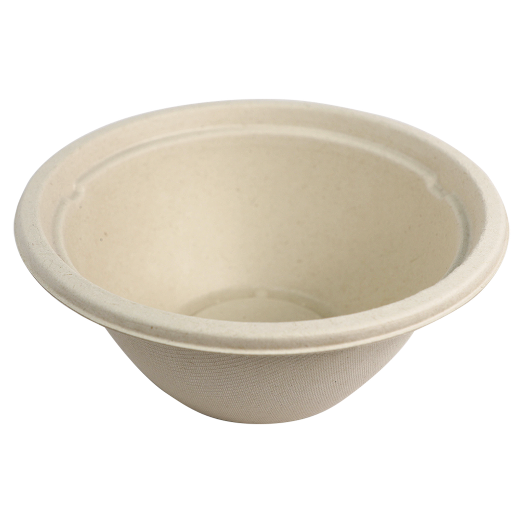 Bowl Unblch 32 - 40oz Plant Fiber Comp-Bio 4/125ct