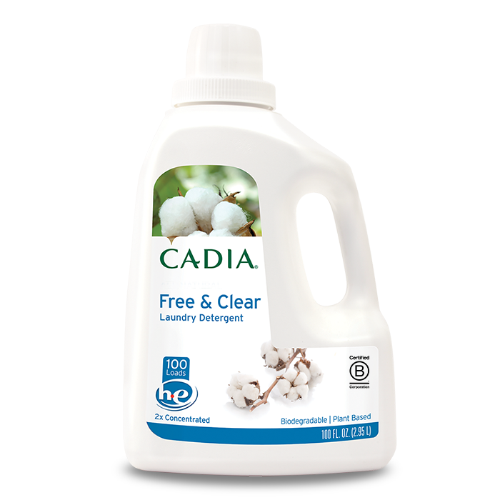 CADIA Laudry Ditergent Liq 2x Free&Clr 4/2.95ltr
