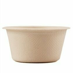 4oz Souffle Cup unblch Plant Fiber 20/50ct #CU-SC-U4