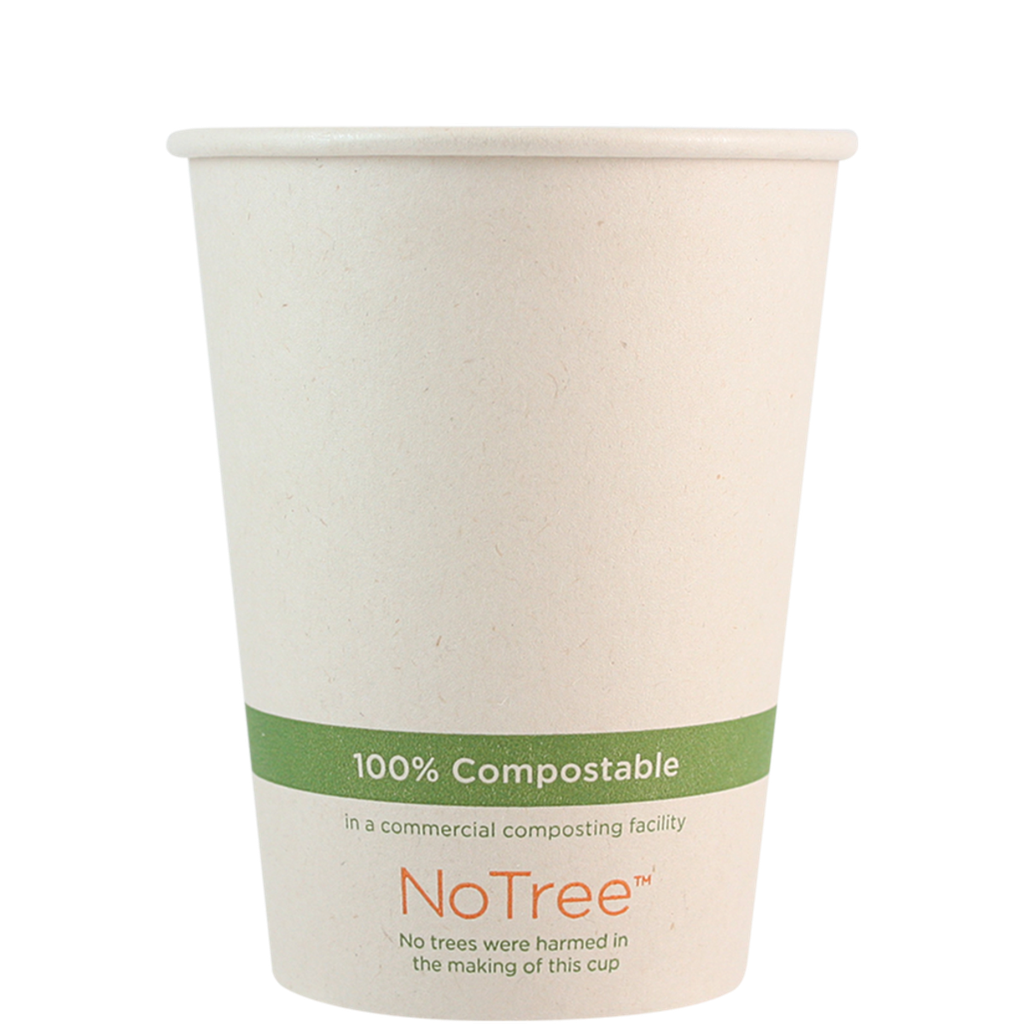 Cup Hot 12oz " NO TREE " 20/50ct # CU-SU-12