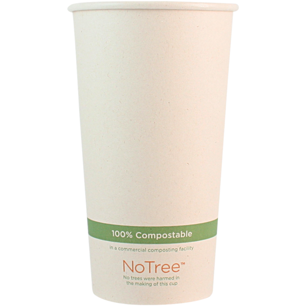 Cup Hot 20oz " NO TREE " 20/50ct # CU-SU-20