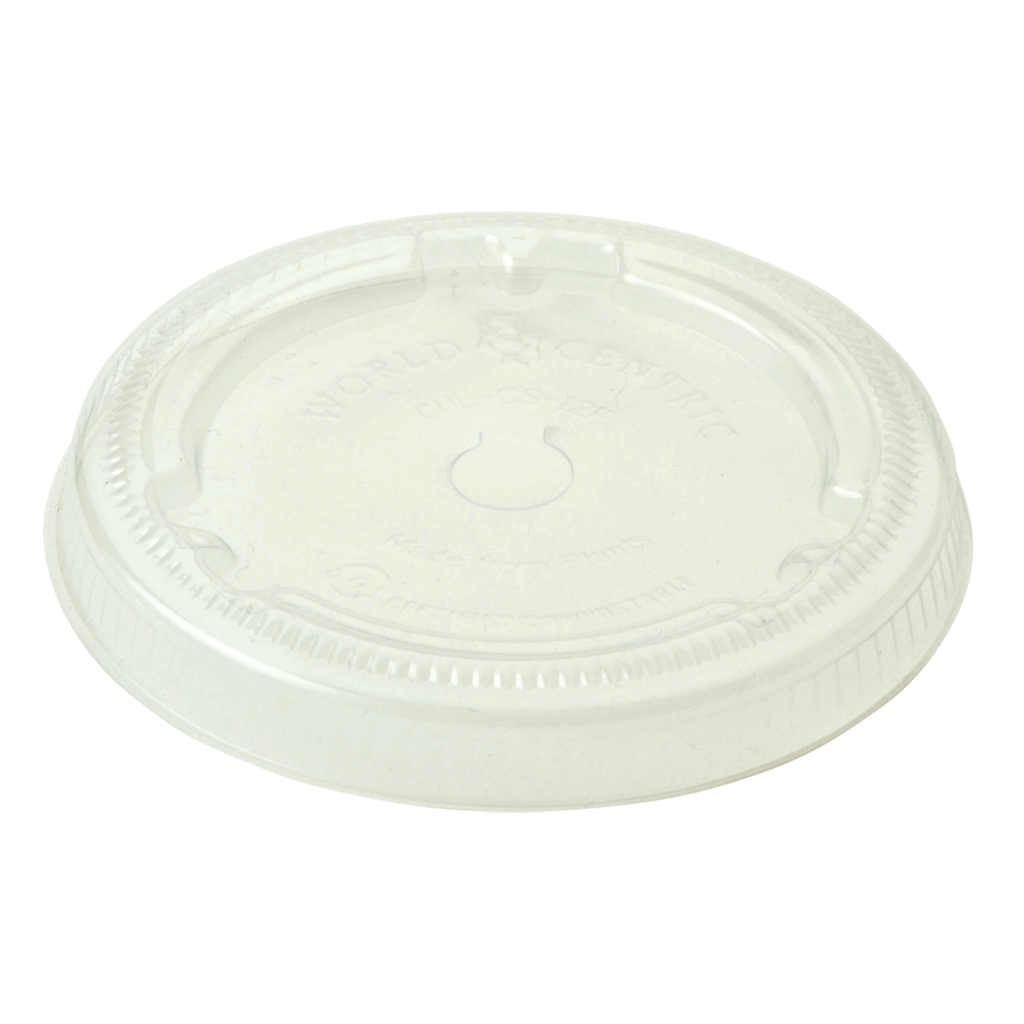 COLD CUP LID 10-20oz CPLA Comp-Bio-20/50 # CUL-CS-12F