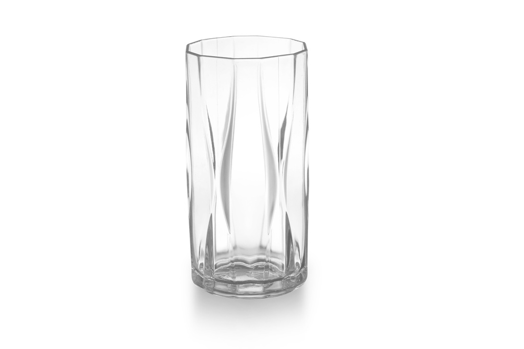 Acrylic drinking cup Dimond L 450ml 7.5*14.7cm 12/cs