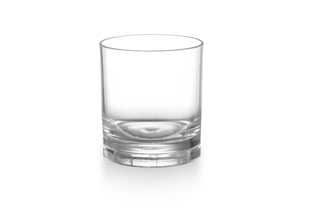 Acrylic drinking cup classic M 450ml 7.5*14.7cm 16/cs