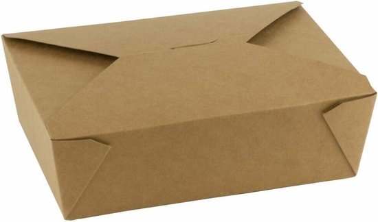 New Gen. Takeout folded Box 1600ML 4/50