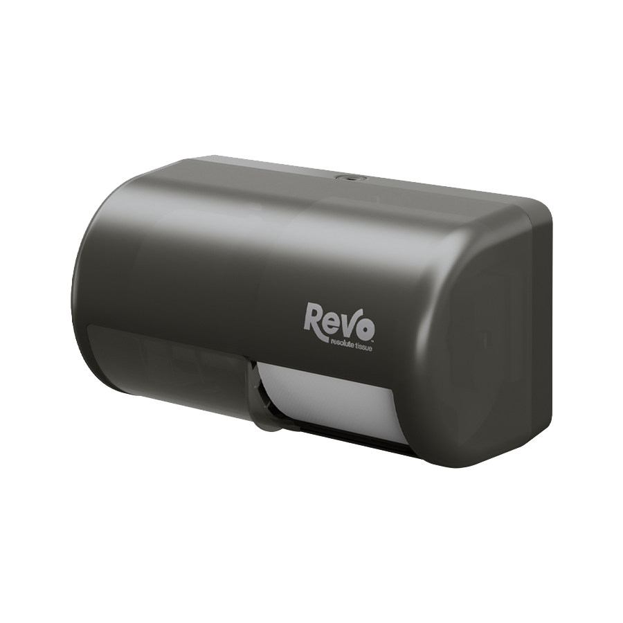 Revo® Twin Hi-Capacity Small Core Tissue Dispenser, SMK