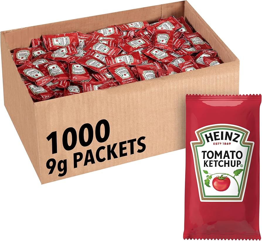 Ketchup pc Heinz 1000/9gm