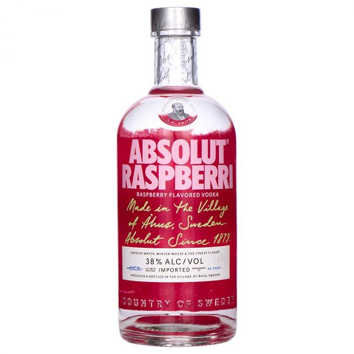 Absolut Raspberry 38% 12/1L