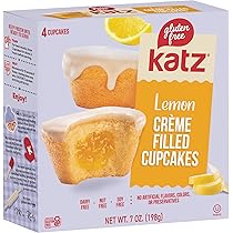 Crème Filled cupcakes Lemon Katz 6/4/50g