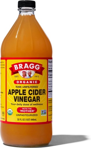 [0002574] Vinegar Apple Cider UNF O Bragg 12/32oz