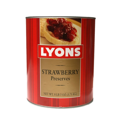 [LY0290] Strawberry preserves 6/8Lbs #10