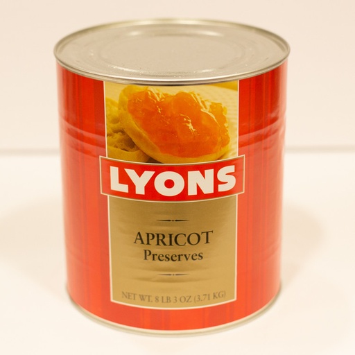 [Lyons0298] Apricot Marmalade 6/8 lbs #10