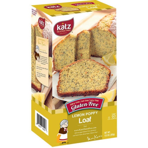 [09-1927] Loaf Lemon Poppy GF - 13.5oz Katz