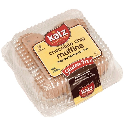 [19-1859] Muffin Choc Chip GF 11oz - 6/4ct Katz