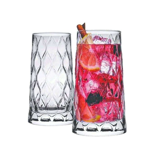 [59502934] Tovari glassware "Leafy Long drink 34cl" P420855