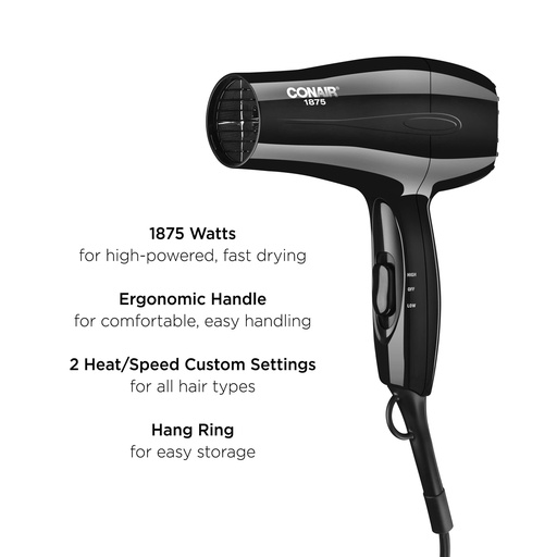 [1497HDBACSH] Hair Dryer 1875W HH Bulk Conair