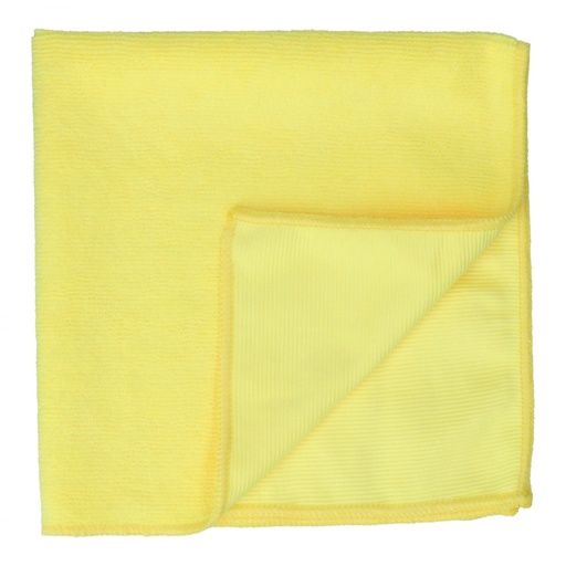 [LFK701] Microfiber Cloth Yellow Pack of 12 Pcs