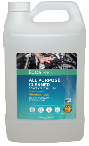 [PL9448/04] ECOS® Pro HD Floor Cleaner concentrate 1:128, Orange Plus 4/1GL