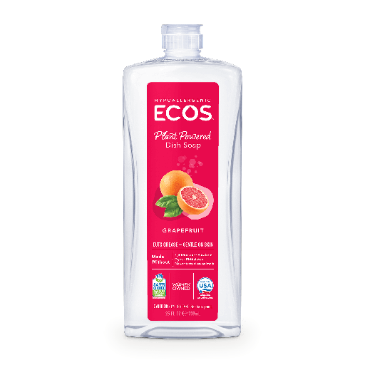 [PL9722/6] ECOS Dishmate grapefruit, 6/25oz