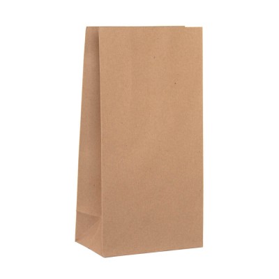 [SK1013] Food bag without window Kraft 20/50ct