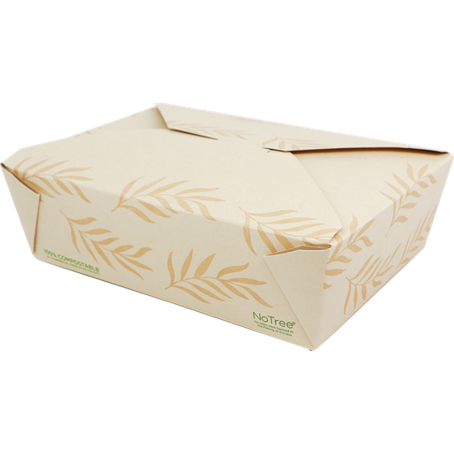 [TO-NT-3] No Tree paper #3 take-out container 4/50ct