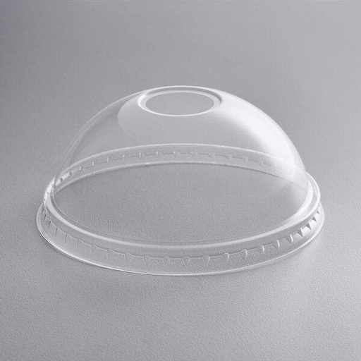 [SK1040] PLA Dome lid for cold cup - with hole 20/50ct