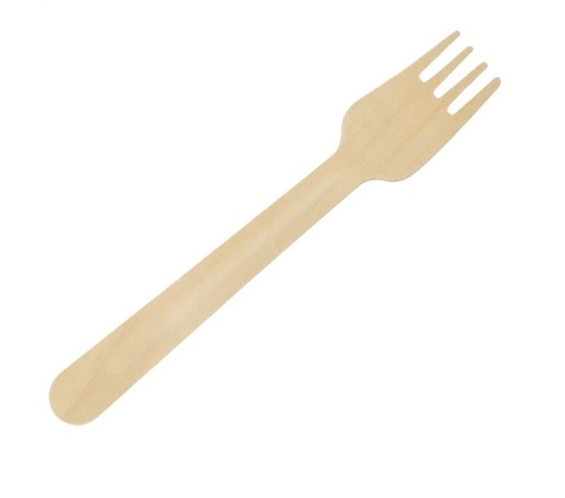 [GW-2404(25)] Wooden Fork 160*26*1.7mm Retail 25ct