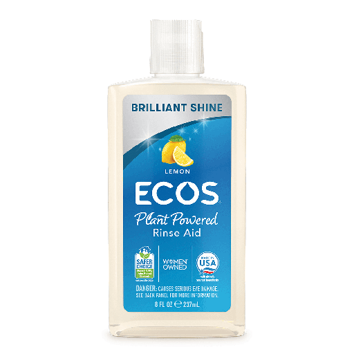 [9747/12] ECOS Auto dish rinse aid, lemon 12/8oz