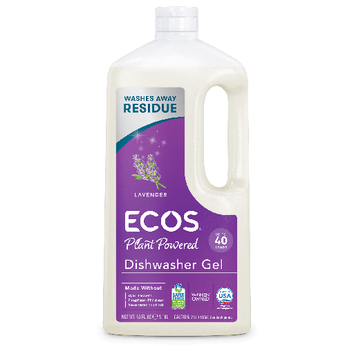 [9730/08] ECOS Dishwasher Gel, Lavender 8/40oz