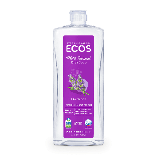 [9727/6] ECOS Dish soap, Lavender 6/25oz