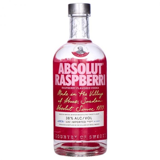 [Absolutrasp] Absolut Raspberry 38% 12/1L