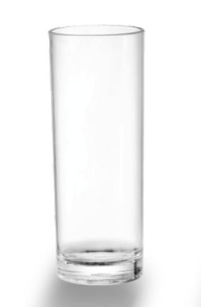 [FUBU8922] Acrylic drinking cup tumbler highball 360ml 6.7*15.7cm 144/cs  